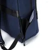 Rucksack 15,6 Zoll Unisex Einfache Business Wasserdicht Erweiterbar USB Lade Laptop Computer Große Kapazität Reise Handtasche