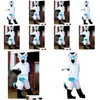 Mascot Costumes White Long Fur Furry Husky Dog For Adts Circus Christmas Halloween Outfit Fancy Dress Suit Drop Delivery Apparel Cosp Dhpte