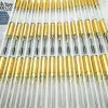 Bouteilles 5/50 / 100pcs 4 ml tubes de brillant à lèvres vides gouttelettes d'eau dorée bricolage de mascara tube de ceux de ceux de bouteille d'emballage cosmétique en gros en gros