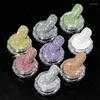 Nail Glitter 1Box Shiny Diamond Acrylic Powder Dust Laser Holographic Reflective Pigment Art Manicure Decorations