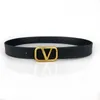 Belts Luxury designer belt fashion V letter buckle PU leather belt 3.3cm width designers belts casual belt womens girdle waistband belts for man and womens YQ240226