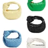 venetaabottegaaノットラグジュアリーバッグJodie Cloud Woven Dumpling Soft Leather Tote Handbags WomenBags H3F3