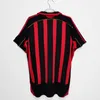 レトロサッカージャージ93 94 95 97 97 98 Kaka Baggio Maldini Van Basten Pirlo Inzaghi Gullit Shevchenko Vintage Shird Classic Football Shirt 06 07 08 09 10 12 13 14