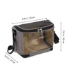 Dog Carrier Parrot Bag Large Capacity Backpack Messenger Outdoor Birds Cage Oxford Cloth Daily Travel Cross Body