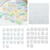 Equipments Letter A To Z Mold Alphabet Quicksand Shaker Silicone Molds Epoxy Resin Molds DIY Jewelry Making Findings Supplies Accessories