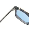 Gafas de sol Swanwick Retro para hombre gafas de sol polarizadas clip cuadrado moda retro para hombre UV400 ácido acético para mujer gafas al aire libre tr90 azul J240226