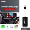 Inne automatyczne elektronika CarLinkit bezprzewodowa adapter Carplay USB przewodowy Dongle Android dla