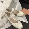 Ballet Flats designer schoenen Parijs merk designer zwarte schoenen dames lente gewatteerde lederen slip op ballerina ronde neus sneakers geklede schoenen 35-40