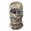 Bérets hiver militaire tactique cagoule chaud polaire thermique ski snowboard masque facial vélo cyclisme chasse camouflage chapeaux écharpe