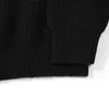 2023 Mens Designer Prad Standing Twilar Half Stipper Subsiters Retro Classic Cardigan Sweatshirts Men Sweater Letter