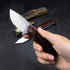 2Models BM 15017/15002 Fixed Blade Knife CPM-S30V Blades Wood Handle Survival Straight Hunting Knife Knives EDC Tools