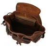 Рюкзак Винтаж Crazy Horse кожаные мужские рюкзаки из натуральной коровы большой вместительности деловая дорожная сумка школьная для женщин