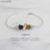 Beaded Virgo crystal bracelet zodiac horoscope jewelry YQ240226