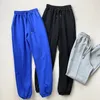 Women's Pants Ade# Couple Sweatpants Printed Leg Elastic Waist Tie Fashionable Sports Trousers Korean Trendy Loose Casual