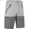 Men's Shorts Summer Men Cargo Shorts Tactical Short Pants Swim Trunks Waterproof Quick Dry Running Fishing Casual Sport Short Pants 240226