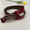 Riemen Zilver Klassiek Glad Buck Dames Casual Riem Luxe Designer Riem Breedte 2,8 cm Heren Dames Zakelijk Jurk Riemen Hoge kwaliteit 148 240226