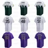 Camisa de beisebol juvenil masculina personalizada Charlie Blackmon Randal Grichuk Kris Bryant Daniel Bard Brenton Doyle CJ.Camisa Cron Ryan McMahon Rockies Ezequiel Sean Elias Diaz