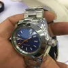 オリジナルボックスを販売している高級時計wristwatch 40mm 116400ブルーダイヤルガラスステンレススチールブレスレット自動メンズW250