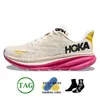 Hoka Women Hokas обувь женская aaa+Top OG спортивные кроссовки hoka Bondi 8 Clifton 9 Tripe White Black Summer Song теннисные кроссовки походы беговые кроссовки на открытом воздухе