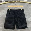 Nieuwe 24SS Heren Shorts Summer Y 3 Streetwear Shorts Koreaanse stijl Zwarte Cargo Shorts Ademende heren Mens Merken Merk veelzijdige shorts