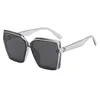 Sunglasses Internet Celebrity Large Frame Copy For Men's UV Resistant Face Sunshade Ins Women