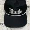 Rhude Hoed Outdoor Baseball Cap Hip Hop Graffiti Hoeden Casual Belettering Gebogen Rand Vintage Heren Dames Klassiek Retro Stijl Graffiti Vizier Nieuwe Winter Rhude Muts 34