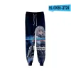 Gra dresowe kroniki kroniki 3 spodnie dresowe 3D Joggers spodnie swobodne spodnie Mężczyźni/kobiety Hip Hopowe spodnie dresowe Pantalon Homme Streetwear