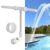 Garden Decorations Dual Spray Fountain For Above Ground/Inground Pools Economical Solution With No Extra Power Or Maintenance Fees