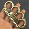 Arts Snail Martial Ing Four Joint Copper Set Tiger Finger Fist Buckle Hand Brace Ring 181433