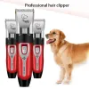 Clippers Professional Cat Hair Clipper Kit Recarregável Recarregável Cabelo Pet Shaver Set Set Cabelos de Cabelos de Pet Máquina de Cabelo