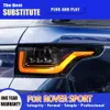 För Range Rover Sport LED-bakljusmontering 12-17 Streamer Turn Signal Indicator Taillight Assembly Brake Reverse Parking Lights Lights