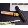 Mikrofone Drahtloses Bluetooth-Mikrofon Dual-Lautsprecher-Kondensator Tragbares Karaoke-Mikrofon für Live-Streaming-Sprache