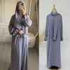 Ethnic Clothing Modest Abaya Women Muslim Khimar Long Maxi Dress Hijab Turkey Dubai Kaftan Islam Djellaba Arab Robe Femme Jalabiya Vestido
