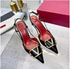 디자이너 샌들 하이힐스 힐스 여성 신발 6cm 8cm 10cm 여름 고급 플랫 슬라이드 레이디 비치 샌들 파티 웨딩 오란 신발 v034772