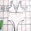 Lettre de maillot de bain à soutien-gorge rembourré