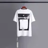 Herren T-Shirts T-Shirt Damen Designer Offs Lose T-Shirts Mann Casual Luxurys Kleidung Streetwear Shorts Ärmel Polos T-Shirts Größe Offes Weiß 22AE 22AE