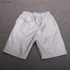 Herr shorts pojke sommar avslappnad reflekterande hiphop shorts nattklubb korta byxor sportkläder herrar glänsande brädeshorts Bermuda Masculino 3xl 240226