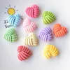 Charms 10pcs kolorowy pasek Sweet Hearts żywica Kawaii kolczyki naszyjnik