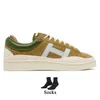 Bad Bunny Campus 00s Shoes Designer Casual 00 Forum 84 Low Top Shoe Brown Light Trainers Green Gum Cream White Black Suede Leather Platform Sneakers