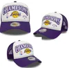 Los Angeles "Lakers" Boll Caps Casquette 2023-24 Unisex Fashion Cotton Baseball Cap Snapback Hat Män kvinnor Sun Hat Embroidery Spring Summer Cap grossist A24