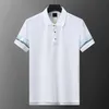 mens polo shirt designer polos shirts for man fashion focus embroidery snake garter little bees printing pattern clothes clothing tee black and white mens t shirt#020