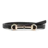 Cinture IORSEBIT Cintura con fibbia dorata Donna Moda Sottile Pu Jeans femminili Abito Design di marca Cintura 20222666