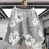 Designer Herren Shorts Designer Floral Grafik Harajuku Übergroße Shorts Frau Casual Print Streetwear Kurze Hosen designerX1AN