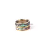 Кольца кластера из нержавеющей стали Shellhard Abalone, парные кольца на палец, размер 6-12, свадебное обручальное кольцо для женщин M Dhgarden Dhmym