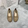 Elbise Balıkçı Ayakkabı Kadın Tasarımcı Resmi Ayakkabı 100% Deri Mektup Platform Moda Kadın Düz Tekne Ayakkabı Örgü Lady Çöp Tembel Loafers Boyut 34-40 Kutu