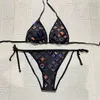 Kobiety bikini kontrast kolor bikini designerka stroje kąpielowe kostium kąpielowe projektanty damskie stroje kąpielowe projektant seksowne bikini dwupiętroczkowe modelu stroju kąpielowego p100 P100