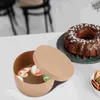 Sortez des conteneurs Round Cake Box