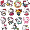 Cartoon Accessories Baby Girl Cats Embroidery Sewing Notions Iron On Badge For Clothes Jeans Bags Kids T-Shirts Diy Es Drop Delivery M Otgfb