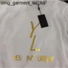 Neue Damen Herren Kapuzenpullover Pullover Sweatshirts Laurent Langarmpullover Damen Tops Kleidung mit YS Gold Letter Print Pullover Damen Herren Kapuzenpullover