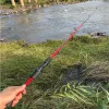 Rods Stream Pole Micro Monster Trout Rods 1.68m 1.8m 2 Section Shore Casting Spinning Canne à pêche Leurre Professionnel Baitcast Fishing